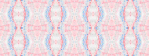 Red Color Geometric Pattern Pink Color Geometric Texture Seamless Watercolour — Stock fotografie