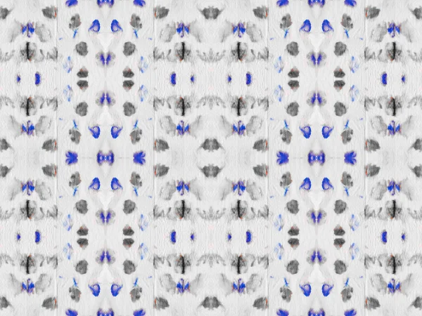 Aquarelle Géométrique Textile Brosse Géométrique Tribale Couleur Gris Bohème Batik — Photo