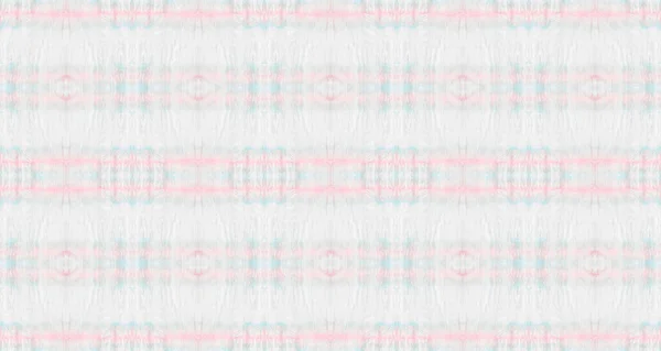 Seamless Stripe Ikat Brush Red Color Geometric Brush Abstract Boho — Zdjęcie stockowe