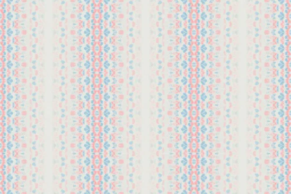 Waterkleur Geometrisch Patroon Zig Zag Borstel Behang Naadloze Streep Lijn — Stockfoto