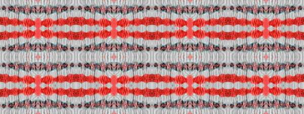 Naadloze Geverfde Golf Grijze Kleur Geometrische Textiel Tribal Boheemse Borstel — Stockfoto