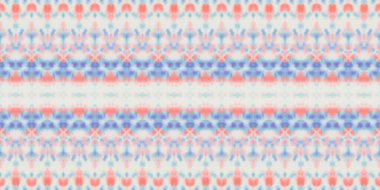 Çoklu Renkli Geometrik Desen. Zigzag Bohem Fırçası. Kusursuz Geo Fırçası. Su Renkli Geometrik Boyalı Doku. Soyut Stripe Ikat Batik. Zig Zag Batik Geometri. Soyut Suluboya Pastel Deseni