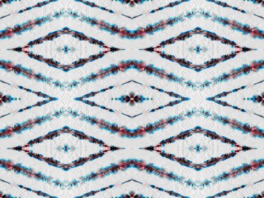 Kırmızı Renkli Bohem Kalıbı. Gri renkli Geometrik Batik. Soyut suluboya halı deseni. Kabile Bohem Fırçası. Soyut Solgun İşaret. Mavi Renkli Geometrik Desen. Kusursuz Çizgili Ikat Batik.