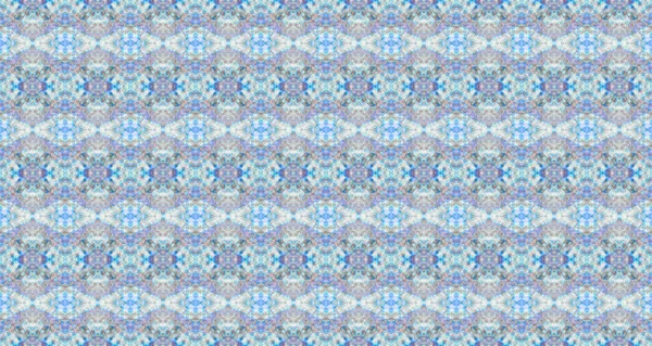 Grey Colour Geometric Textile Blue Color Bohemian Batik Ethnic Geometric — Stock Photo, Image