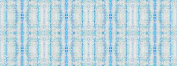 Water Colour Bohemian Pattern Seamless Stripe Ikat Brush Grey Color — Stock Photo, Image