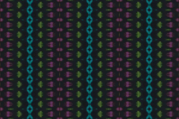 Waterkleur Geometrisch Patroon Tribal Boheemse Batik Abstracte Geverfde Batik Naadloze — Stockfoto