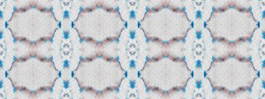Blue Color Geometric Pattern. Grey Colour Geometric Brush. Abstract Watercolour Carpet Pattern. Water Colour Bohemian Pattern. Abstract Wavy Print. Ethnic Bohemian Batik. Seamless Stripe Ikat Brush.