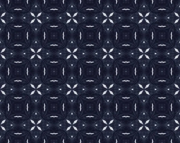 Blue Old Pattern Pen Rough Background Antique Navy Drawing Blue — Foto Stock