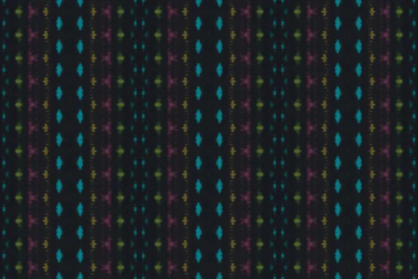 Modèle Géométrique Multicolore Textile Géométrique Multicolore Rayures Abstraites Geo Batik — Photo