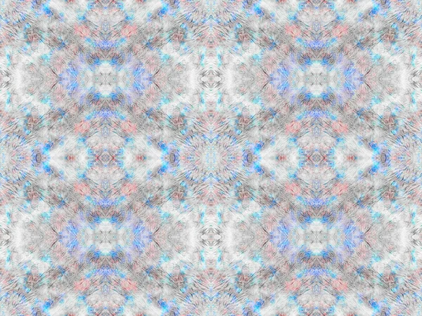 Abstract Watercolour Carpet Pattern Blue Color Bohemian Pattern Seamless Boho — 图库照片