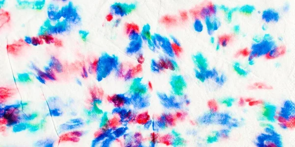 Regnbågens Abstrakta Märke Tiedye Akvarell Vattenstänk Våt Akvarell Tye Dye — Stockfoto