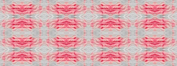 Waterkleur Geometrische Penseel Abstracte Geverfde Batik Grijze Kleur Geometrisch Patroon — Stockfoto