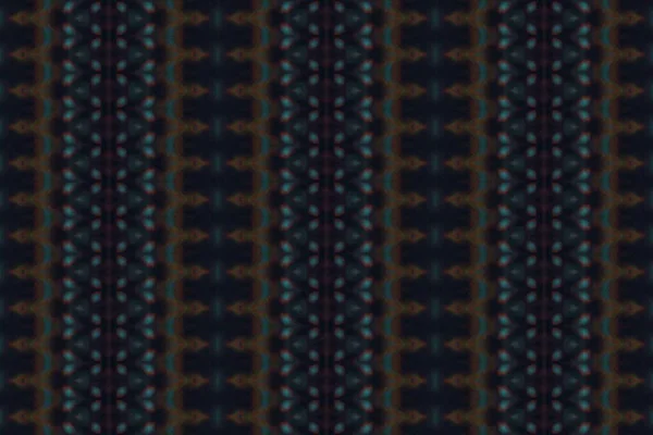 Vízfestékes Bohém Minta Absztrakt Stripe Boho Brush Többszínű Bohém Batik — Stock Fotó