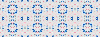 Abstract Watercolor Carpet Pattern. Abstract Ikat Mark. Grey Color Geometric Pattern. Red Colour Geometric Textile. Blue Color Bohemian Batik. Seamless Stripe Boho Batik. Ethnic Bohemian Brush.