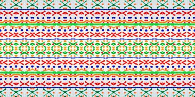 Mavi Renkli Geometrik Desen. Etnik Geometrik Batik. Pembe Renkli Bohem Tekstil. Kusursuz Boyalı Fırça. Soyut Çizgili Geo Fırçası. Pembe renkli Ikat kabile fırçası. Soyut Suluboya Şablonu Tekrarla