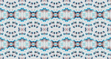 Gri renkli Geometrik Tekstil. Soyut Çizgili Ikat Fırçası. Kusursuz Suluboya Tekrarı Düzeni. Gri Renkli Bohem deseni. Kusursuz Boyalı Parmak izi. Mavi renkli Bohem Batik. Etnik Bohem Fırçası.