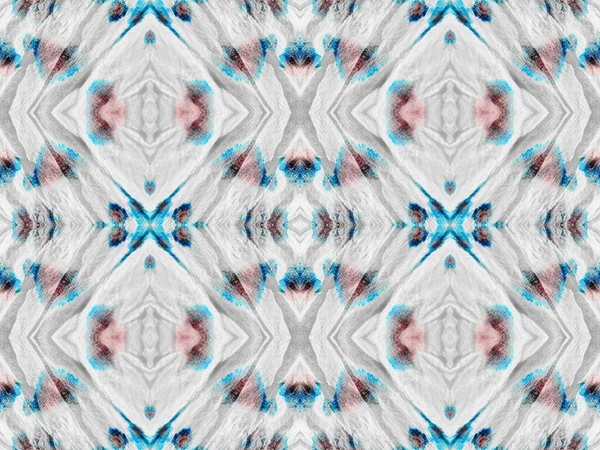 Etnische Geometrische Batik Rode Kleur Boheemse Patroon Abstract Aquarel Tapijt — Stockfoto