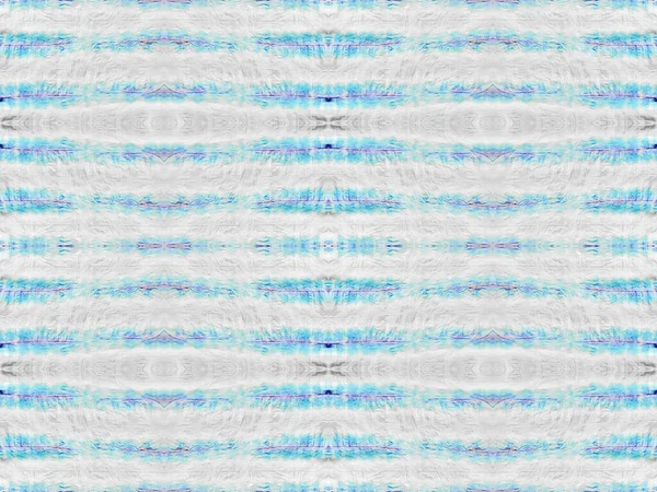 Ethnic Geometric Batik Seamless Watercolor Carpet Pattern Blue Color Bohemian — Stock Photo, Image