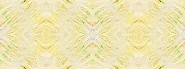 Geo Yellow Color Tye Dye Blot Floral Bohemian Color Concept — 图库照片