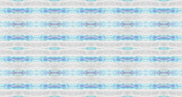 Ethnic Geometric Batik Seamless Ikat Wave Abstract Stripe Ikat Brush — Stockfoto