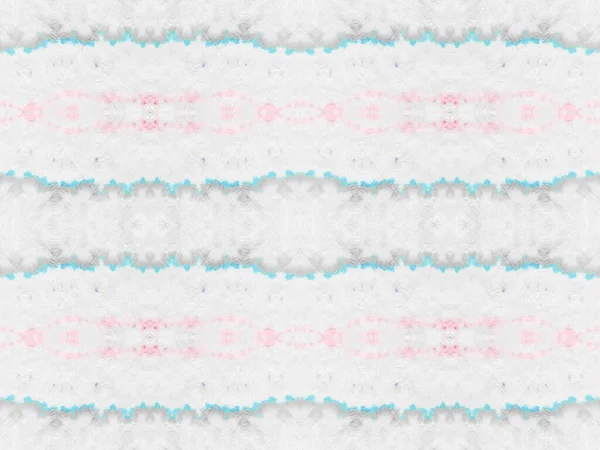 Colore Grigio Bohemian Batik Texture Geometrica Colore Blu Acquerello Senza — Foto Stock