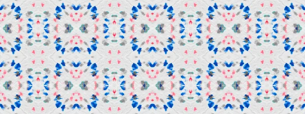 Grey Colour Bohemian Pattern Abstract Watercolor Repeat Pattern Black Color — Foto Stock
