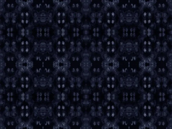 シームレスなアブストラクトスポット 旧ブラックカラータイプの染料マーク インクタイダイ紙 液体の背景布のウェブサイト ダークオールドバックアップテクスチャ インク ムーディ スタイン Black Bohoの略 — ストック写真