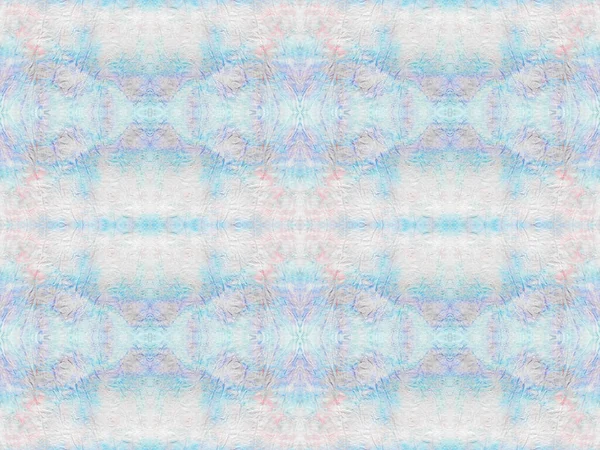 Blue Colour Geometric Pattern Seamless Boho Batik Ethnic Bohemian Brush — Stockfoto