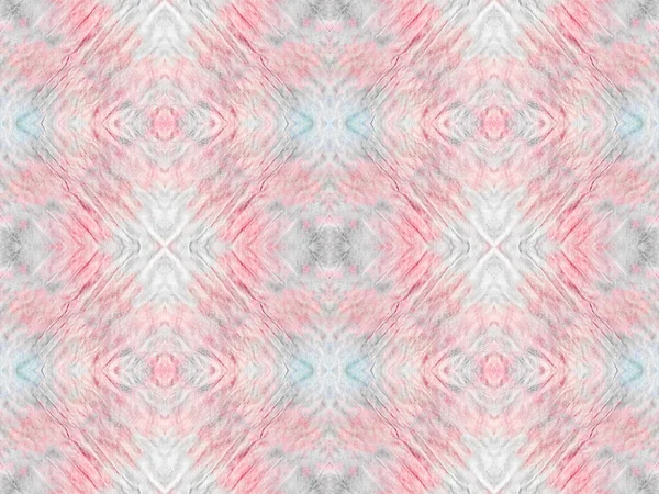 シームレスなボホブラシ グレーの幾何学模様 概要水彩繰り返しパターン 概要ストライプボホブラシ 青のボヘミアン柄 赤い色の幾何学的バティック ボヘミアン ブラシ — ストック写真