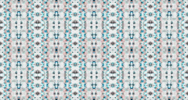 Rood Geometrische Kleurpatroon Aquarel Geometrische Textuur Naadloze Streep Boho Batik — Stockfoto
