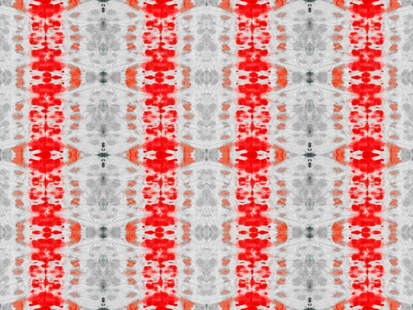 Red Colour Bohemian Texture Grey Colour Geometric Pattern Abstract Boho — Fotografia de Stock