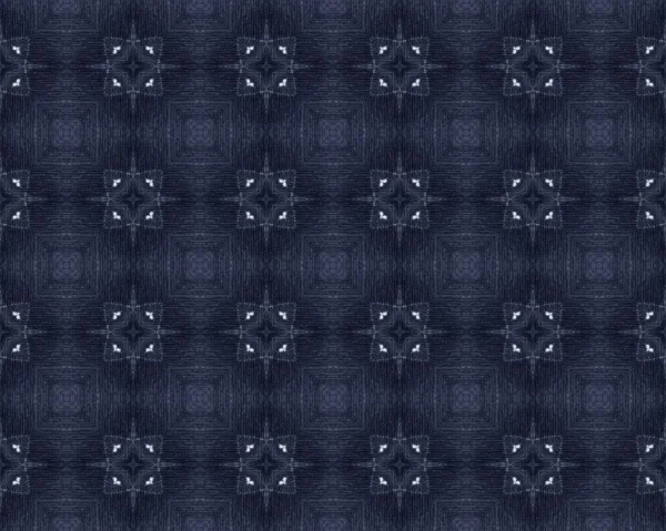 Navy Pen Pattern Ancient Print Texture Line Elegant Batik Fabric — Stockfoto