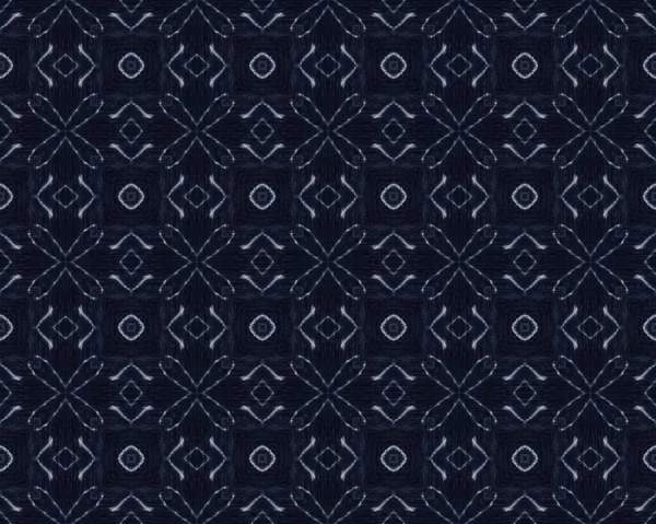 Заява Старої Текстури Morocco Wall Pattern Navy Ink Textile Pen — стокове фото