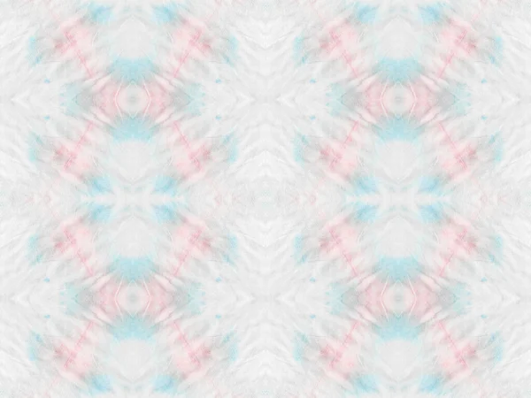 Seamless Watercolor Carpet Pattern Blue Color Geometric Pattern Ethnic Geometric — Zdjęcie stockowe