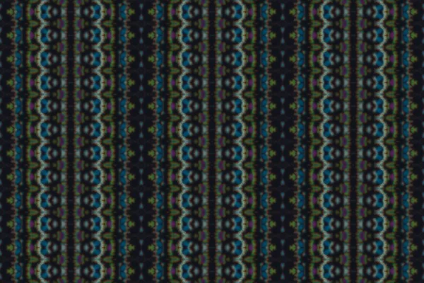 Padrão Geométrico Multi Cor Listra Abstrata Boho Batik Cor Água — Fotografia de Stock