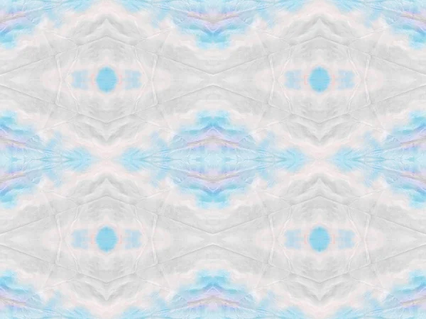 Nahtloser Streifen Ikat Pinsel Abstraktes Aquarell Muster Wiederholen Geometrisches Muster — Stockfoto
