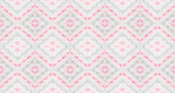 Tribal Bohemian Batik Pink Color Geometric Brush Abstract Watercolour Carpet — Zdjęcie stockowe