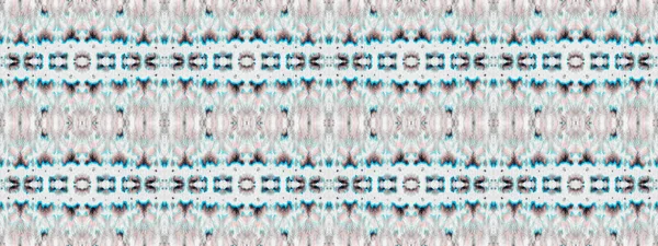 Etnico Geometrico Batik Pennello Bohemien Colore Grigio Abstract Wavy Batik — Foto Stock