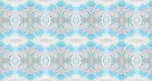 Grey Color Bohemian Pattern Abstract Watercolor Repeat Pattern Grey Colour — Stockfoto