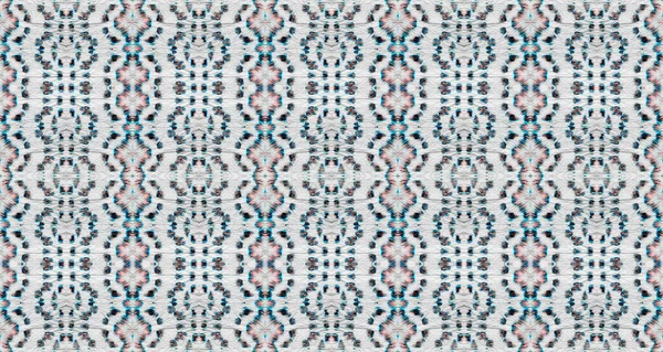 Grey Colour Geometric Pattern Seamless Watercolor Repeat Pattern Abstract Dyed — Zdjęcie stockowe