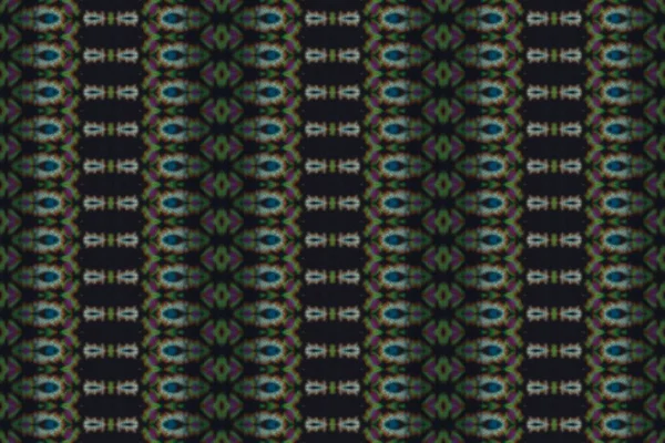 Aquarelle Motif Géométrique Boho Batik Sans Couture Rayures Abstraites Geo — Photo