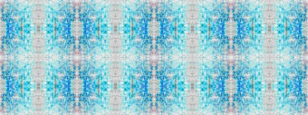 Water Colour Geometric Texture Blue Color Bohemian Brush Tribal Geometric — Fotografia de Stock