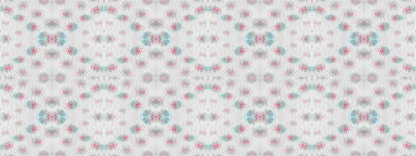 Seamless Dyed Batik Abstract Watercolour Carpet Pattern Grey Color Geometric — стоковое фото
