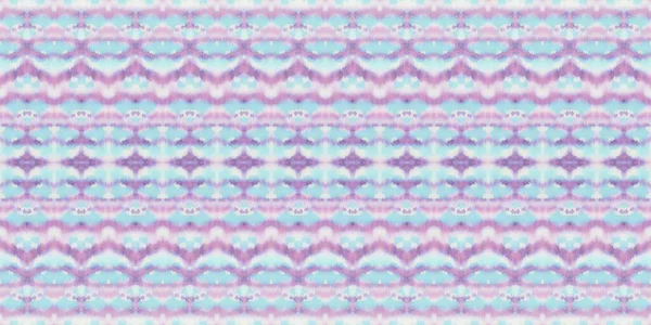 Water Color Geometric Pattern Pastel Bohemian Brush Zig Zag Batik — Fotografia de Stock