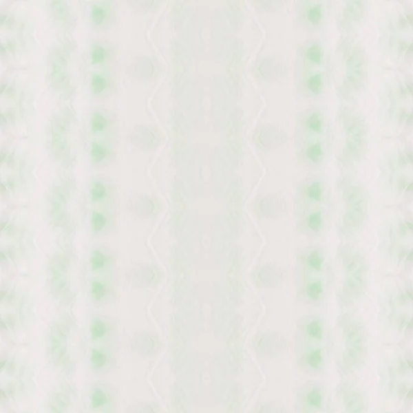 Geometrický Vzorec Zelené Barvy Vodní Barva Geometrický Vzor Vodní Barva — Stock fotografie