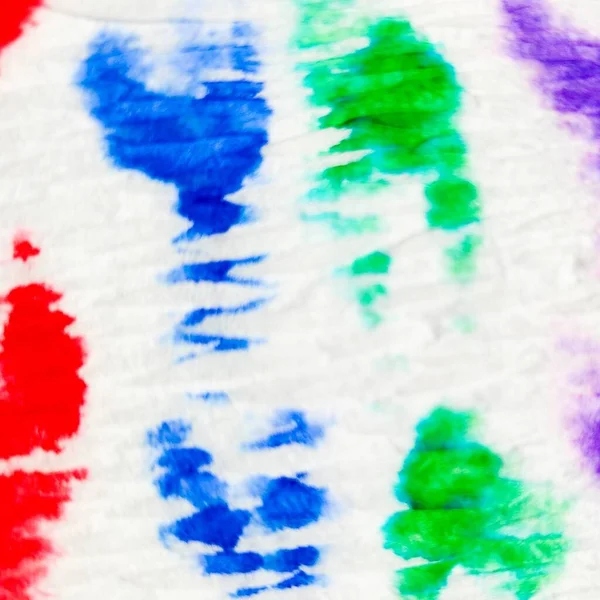 Rainbow Abstract Mark Mancha Tinta Pastel Tinta Acuarela Shibori Mark — Foto de Stock