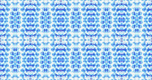 Μπλε Χρώμα Γεωμετρική Βούρτσα Αφηρημένη Ακουαρέλα Επανάληψη Μοτίβου Φυλετικός Γεωμετρικός — Φωτογραφία Αρχείου