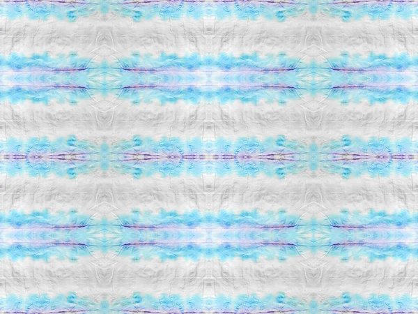 Tribal Bohemian Brush Seamless Stripe Ikat Batik Blue Color Geometric — стокове фото