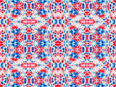 Red Colour Bohemian Pattern. Abstract Hand Brush. Pink Color Bohemian Batik. Tribal Geometric Brush. Abstract Watercolour Repeat Pattern. Seamless Stripe Boho Brush. Blue Colour Geometric Pattern.