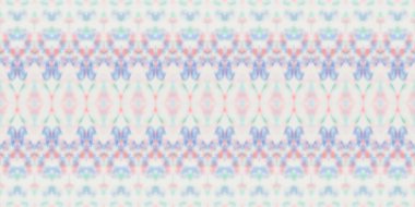 Su Rengi Bohem deseni. Çoklu Renkli Geometrik Boya Deseni. Soyut Zikzak Fırçası. Kusursuz El Batik. Zig Zag Batik Duvar Kağıdı. Pastel Bohem Fırçası. Soyut Suluboya Pastel Deseni